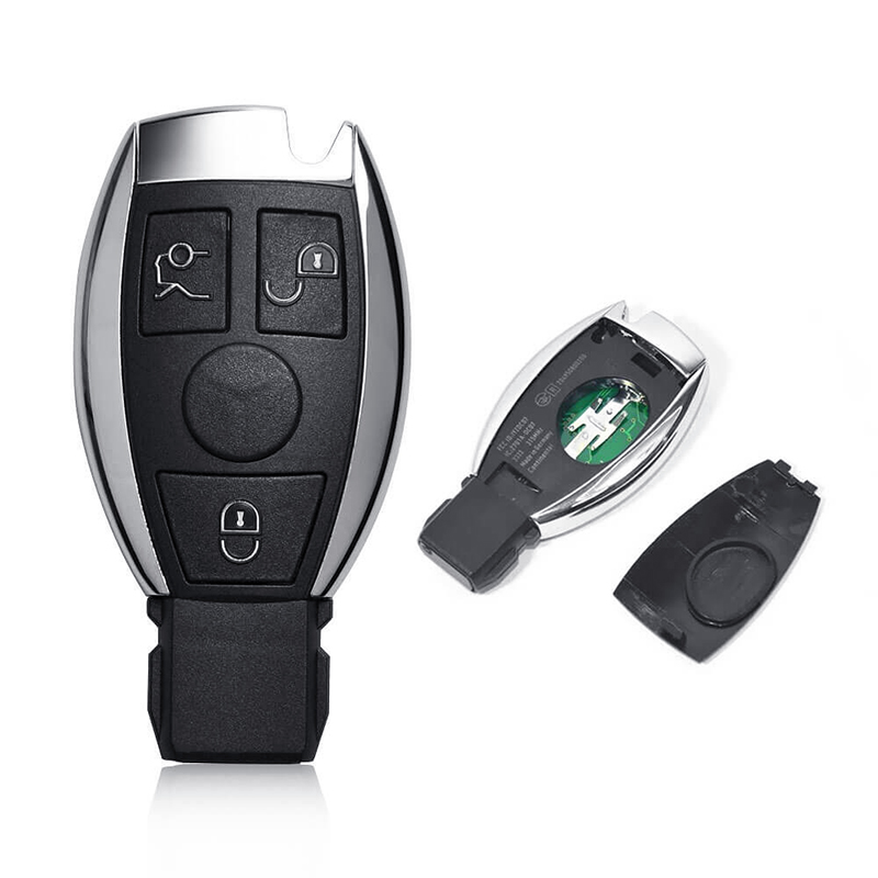 315MHz 433.92MHz Auto Key Fob Smart Key For Mercedes-Benz 2007-2012