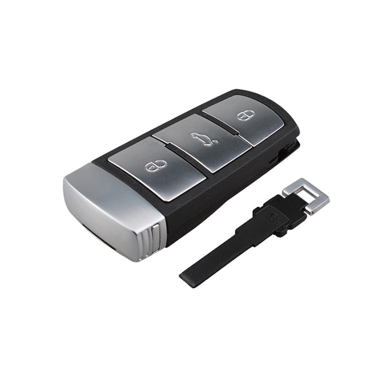 QN-RS575X 434.425MHz 3 Button Car Remote Smart Key Blank For 2007-2015 VW Magotan Passat