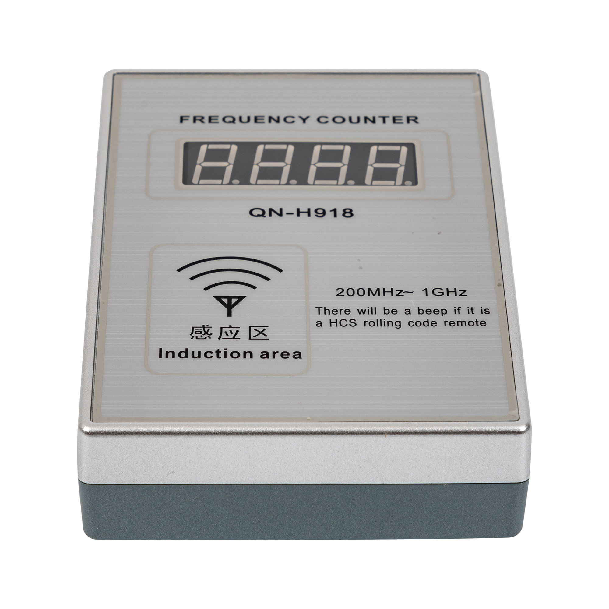 QN-H818 RF Remote Control Wireless Frequency Meter Counter 200MHZ-1Ghz Detector Cymometer