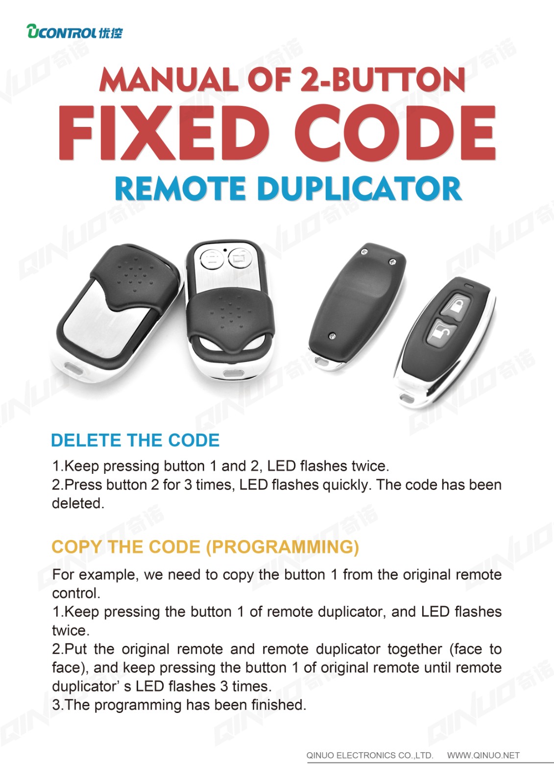 garage door remote