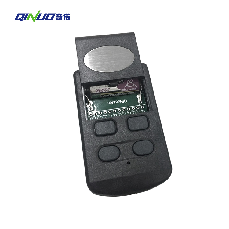 What security measures are in place to prevent unauthorized access with a rolling code remote control?