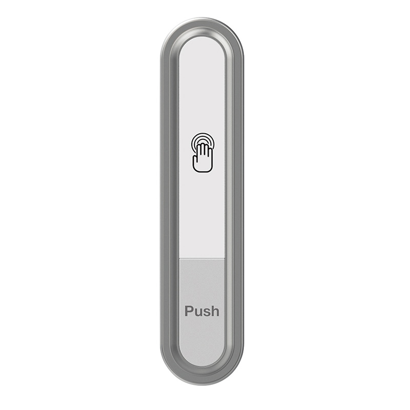 How do you install and set up a wireless push button system?