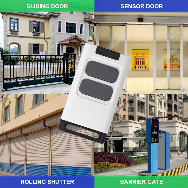 What are the key features of the LiftMaster garage door remote control?